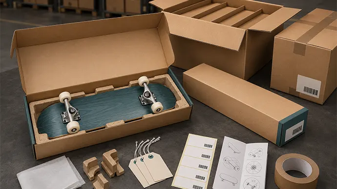Private Label Skateboards for Your Own Brand-Retail Packaging