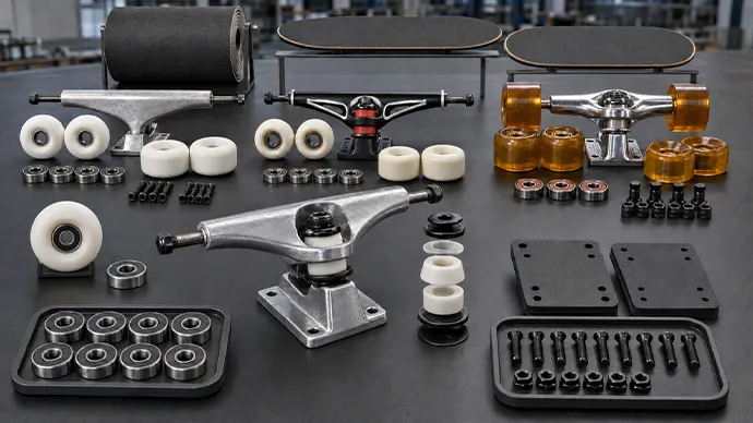 Skateboard OEM Manufacturer-Components