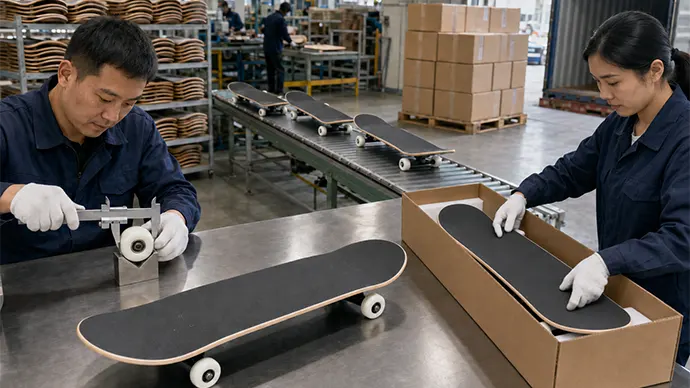 Skateboard OEM Manufacturer-Production Support